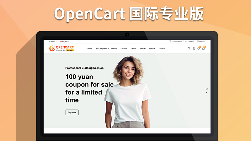 OpenCart 国际专业版